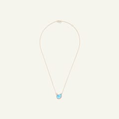 Tamara Comolli Signature 2 Drops Halskette Swiss Topas und Diamant Pavé, Referenz N-Sig-2Dr-ToSw-prg