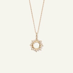 Tamara Comolli Signature Anhänger Sun small Classic, Referenz P-SIG-Sun-s-Cl-yg
