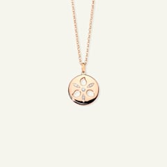 Tamara Comolli Sand Dollar Medium Anhänger mit weissen Diamanten, Referenz P-SD-m-rg