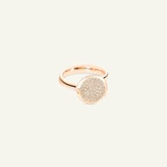 Tamara Comolli Bouton Large Champagne Pavé, Referenz R-BOU-l-pD-rg