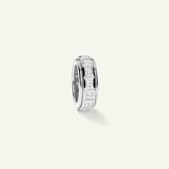 Tamara Comolli Curriculum Vitae 44 Ring princess cut Diamants, Referenz R-CV44-14-PrL-wg