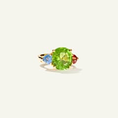 Tamara Comolli Glamour Ring mit Peridot, Referenz R-GL-Per7-yg