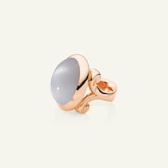 Tamara Comolli Hippie Glam Large Ring mit Grauem Mondstein, Referenz R-HG-l-MoGr-rg