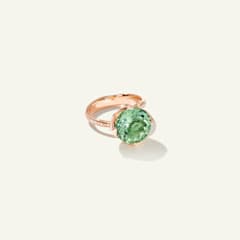 Tamara Comolli Tulip Ring mit Mint Turmalin, Referenz R-TUL-TuMi6-p-rg