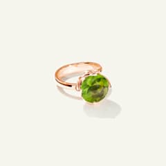 Tamara Comolli Tulip Ring Large mit Peridot, Referenz R-TUL-l-Per-rg