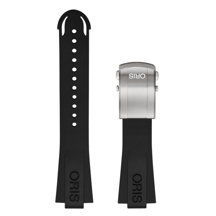 Oris Schwarzes Kautschukband, Referenz 07-4-24-64TEB