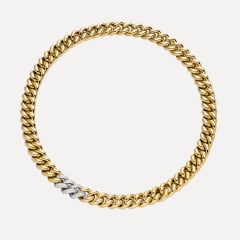 IsabelleFa Altesse 12 Pavé Halskette, Referenz 06012-45BMOX3-GG