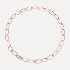 IsabelleFa Écaille 11 Pavé Collier, Referenz 13601-46BKH-RR
