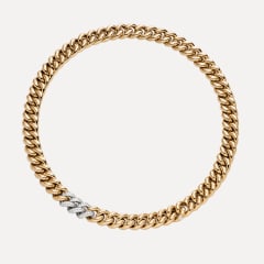 IsabelleFa Altesse 12 Pavé Halskette, Referenz 06012-45BMOX3-ROS