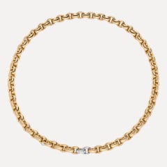 IsabelleFa ChaCha 8 Pavé Halskette, Referenz 04108-45BMOX2-ROS