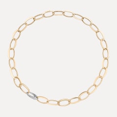 IsabelleFa Écaille 11 Pavé Collier, Referenz 13601-46BKH-ROS