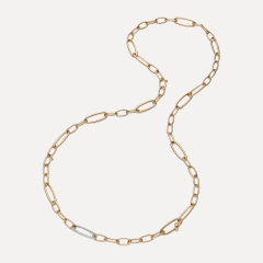 IsabelleFa Dorique 11 Pavé Halskette, Referenz 13711-77BMO-20BKL-ROS