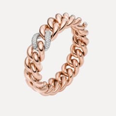 IsabelleFa Altesse 17 Pavé Armband, Referenz 06017-20BMO-RR