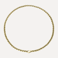 IsabelleFa Carré 6 Halskette, Referenz 04506-M-55BBK-MEN-GG