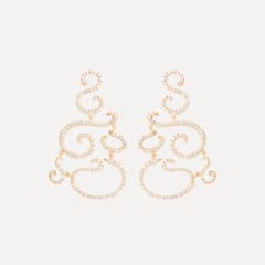 Ole Lynggaard Love Bands Chandelier-Ohrringe, Referenz A2603-404