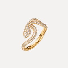 Ole Lynggaard Snakes Ring pavé klein, Referenz A2672-402