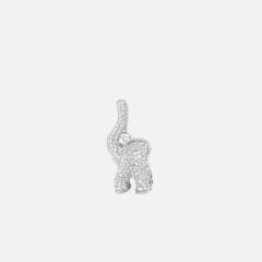 Ole Lynggaard Elephant Anhänger mittel pavé, Referenz A1384-502