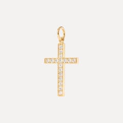 Ole Lynggaard Cross Anhänger pavé, Referenz A2951-402