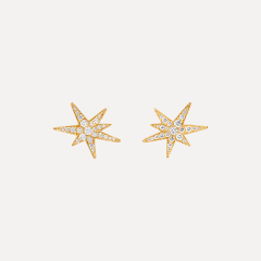 Ole Lynggaard Funky Stars-Ohrringe klein, Referenz A3097-402