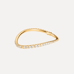 Ole Lynggaard Love Bands-Armreif, geschwungen, Referenz A3168-401