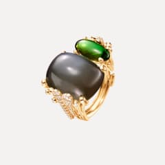 Ole Lynggaard BoHo-Doppelring pavé, Referenz A3205-402