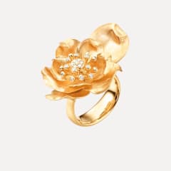 Ole Lynggaard Wild Rose-Ring, gross, Referenz A3241-401