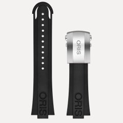 Oris Schwarzes Kautschukband, Referenz 07-4-26-34EB