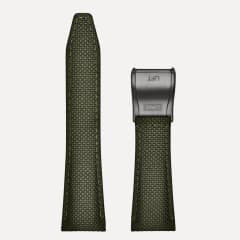 Olivfarbenes Textilband, Referenz 07-3-23-01TGLC