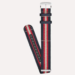 Mehrfarbiges Textilarmband, Referenz 07-3-20-13