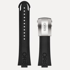 Oris Schwarzes Kautschukband, Referenz 07-4-26-34TEB