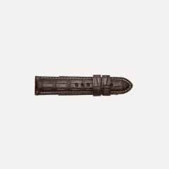Panerai Armband Alligatorleder Dunkelbraun, Referenz MXE0KSRS