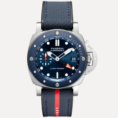 Panerai Submersible GMT Luna Rossa Titanio, Referenz PAM01507