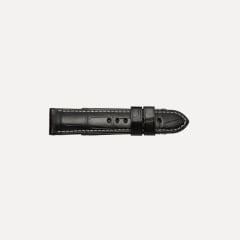 Panerai Armband Alligatorleder schwarz, Referenz MXE0RQWK