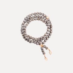 Tamara Comolli India Armband mit Greywood, Referenz B-IND-GW-m-rg