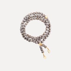 Tamara Comolli India Armband mit Greywood, Referenz B-IND-GW-m-yg