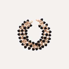 Tamara Comolli Mikado Flamenco Armband in Beluga, Referenz B-MFL-Bel-rg