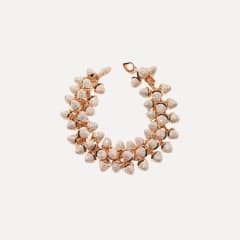 Tamara Comolli Mikado Flamenco Armband mit Diamant Pavé, Referenz B-MFL-p-rg