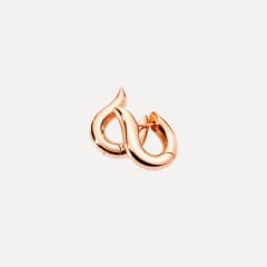 Tamara Comolli Signature Hoop Ohrringe 18K Roségold, Referenz E-Ho-l-rg