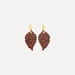 Tamara Comolli India Ohrringe mit Snakewood, Referenz E-IND-SW-yg