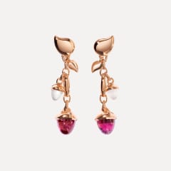Tamara Comolli Mikado Dangling 2 Acorn Ohrringe in 'Blush', Referenz E-M-d-2-Blu-rg