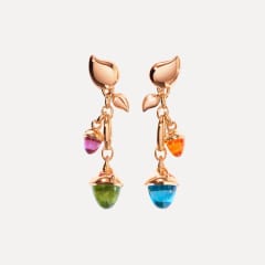 Tamara Comolli Mikado Dangling 2 Acorn Ohrringe in 'Candy', Referenz E-M-d-2-Can-rg