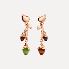 Tamara Comolli Mikado Dangling 2 Acorn Ohrringe in 'Indian Summer', Referenz E-M-d-2-IS-rg