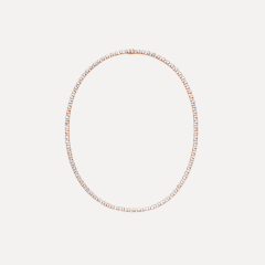 Tamara Comolli Signature Halskette Rivière Pear Shape Diamants, Referenz N-SIG-R-Cl-rg