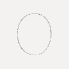 Tamara Comolli Signature Halskette Rivière Pear Shape Diamants, Referenz N-SIG-R-Cl-wg