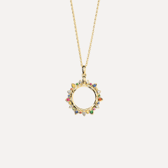 Tamara Comolli Signature Anhänger Sun Large 'Candy', Referenz P-SIG-Sun-l-Can-yg