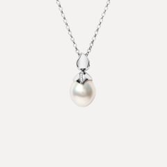 Tamara Comolli Pendant Southsea Pearl 15 mm mit Diamant Pavé, Referenz P-PRL-SSP15-p-wg