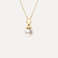 Tamara Comolli Pendant Southsea Pearl 15 mm mit Diamant Pavé, Referenz P-PRL-SSP15-p-yg