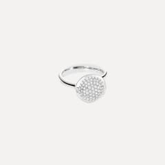 Tamara Comolli Ring Bouton large Diamond Pavé, Referenz R-BOU-l-p-wg