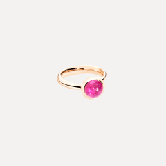 Tamara Comolli Bouton Small Ring mit Rosa Turmalin, Referenz R-BOU-s-TuRo-rg