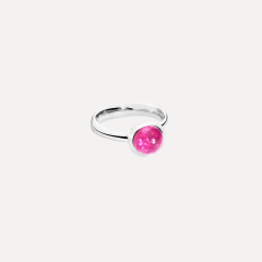 Tamara Comolli Bouton Small Ring mit Rosa Turmalin, Referenz R-BOU-s-TuRo-wg